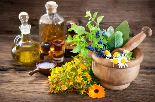 Herbs for skin care